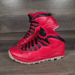 Nike Air Jordan 10 X Retro Bulls Over Broadway Bred 705178-601 Men's Size 11.5